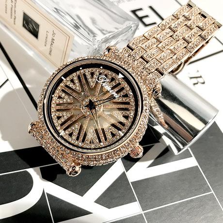 DIMINI Luxury Unisex Diamond Stone Watch